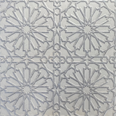 SAMPLE - Arabesque Ceramic Patterned Wall & Floor Tile
