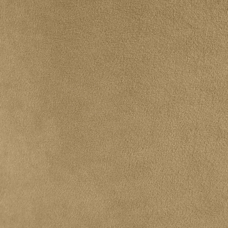 Fauteuil d'appoint en velours Tristan, Velours brun clair