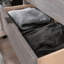 Commode 4 tiroirs, finition brune