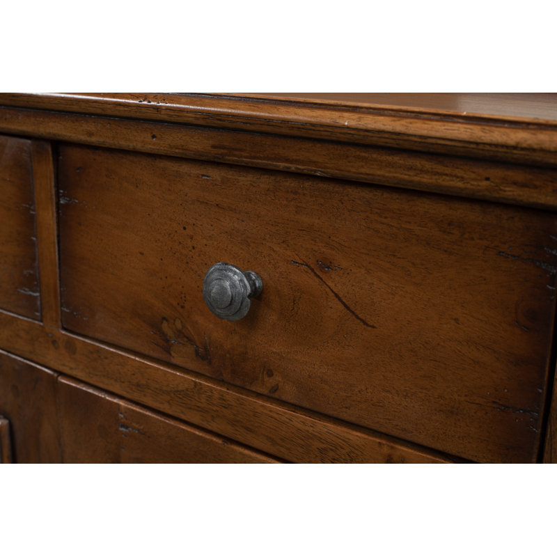 Austrian Hall 27'' W Solid Wood Server, Brown