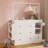 Dresser With Drawers, Storage Open Shelves