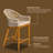 Bar Stools Set Of 2 With Arm And Backrest