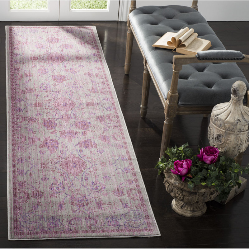 Tapis performance oriental Chantae, Tapis de couloir 2 pi 3 po x 8 pi