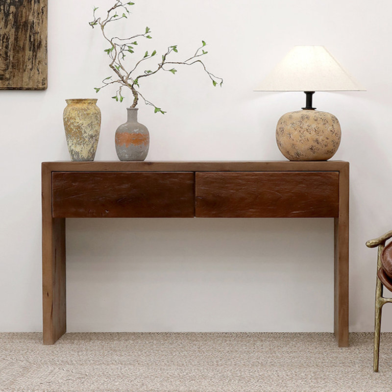Console Wabi-sabi, H 31,5 po x l 59 po x P 13,8 po