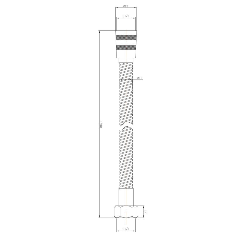 Shower Accessories 150cm Shower Flex Hose