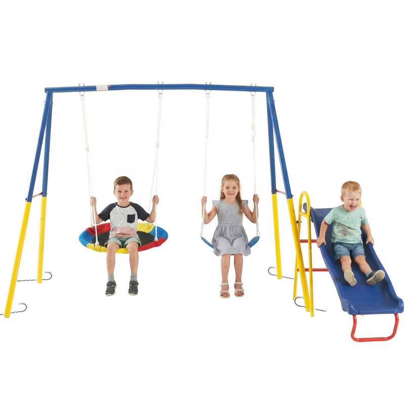 Metal Swing Set