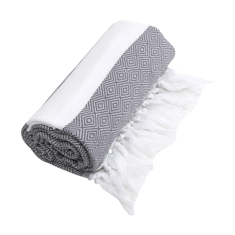 Serviette de bain en coton turc 100% asha fouta