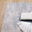 Tapis abstrait gris / bleu-753857239