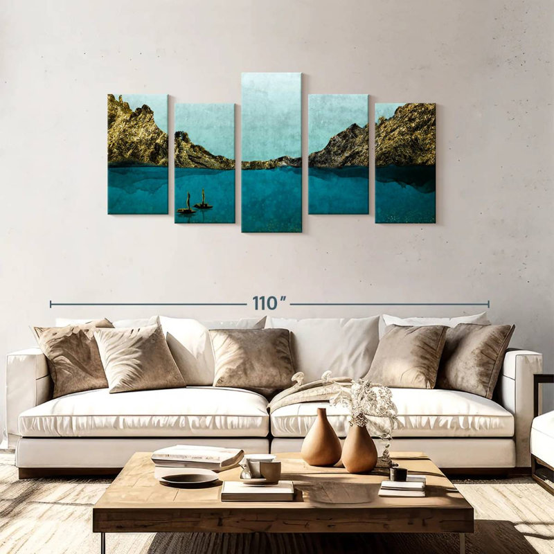 Alvord Island Hopping, 40" H x 80" W