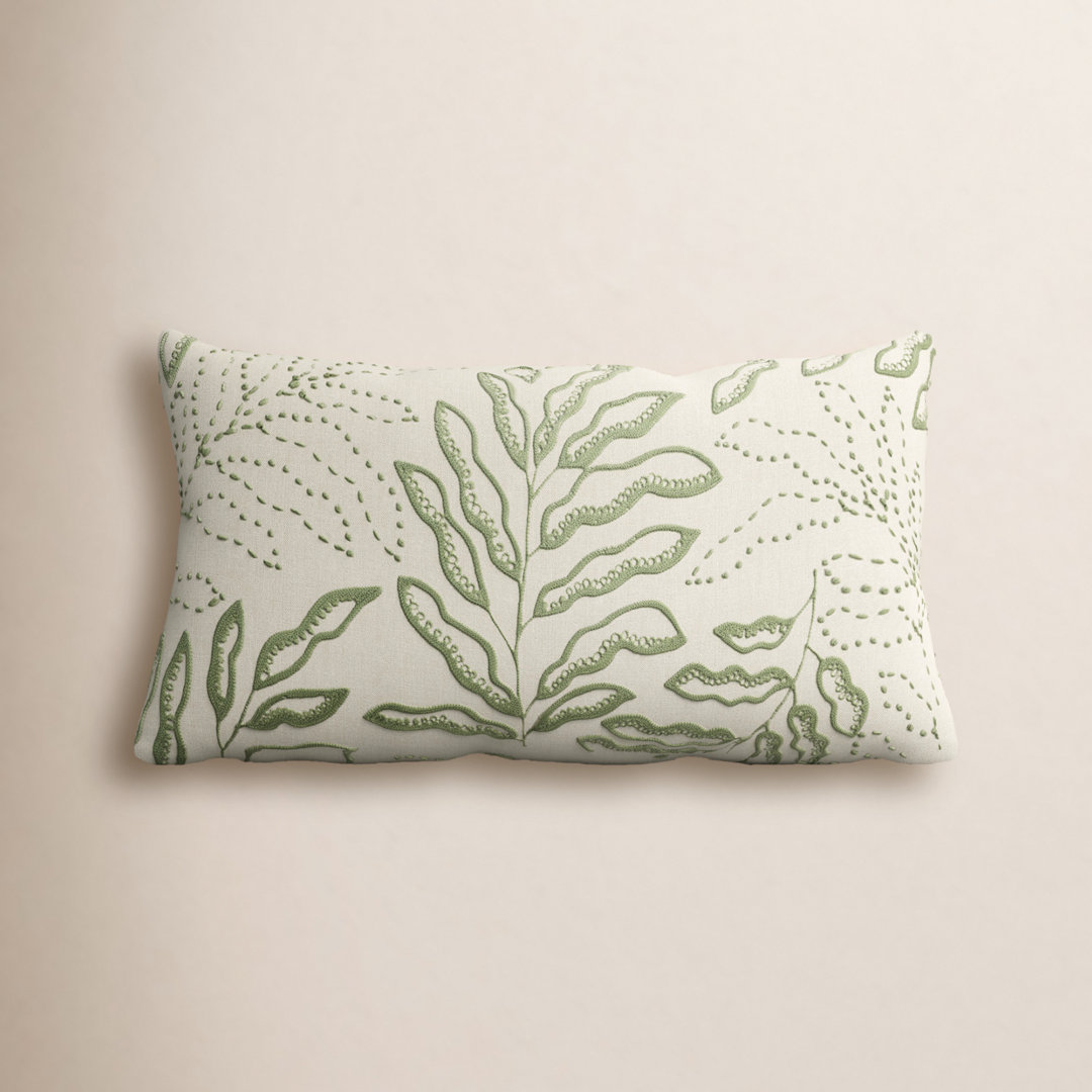Elwin Embroidered Throw Pillow Birch Lane™ 