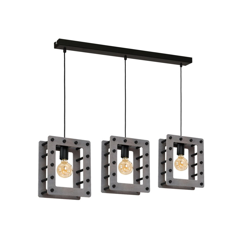 Kilmer 3 - Light Square/Rectangle Pendant