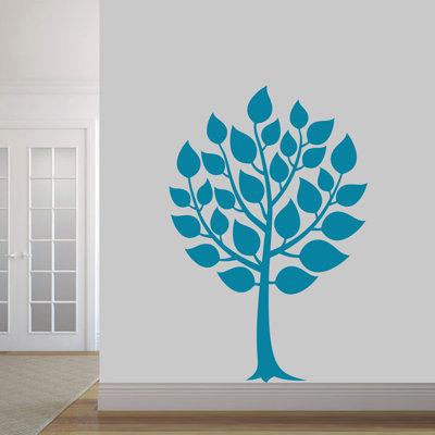 Décalcomanie murale arbre rond