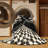 Machine Washable Orkan Sao Paulo Skyline Modern & Contemporary Checkered Rug in Beige – Black Binding-1577190903