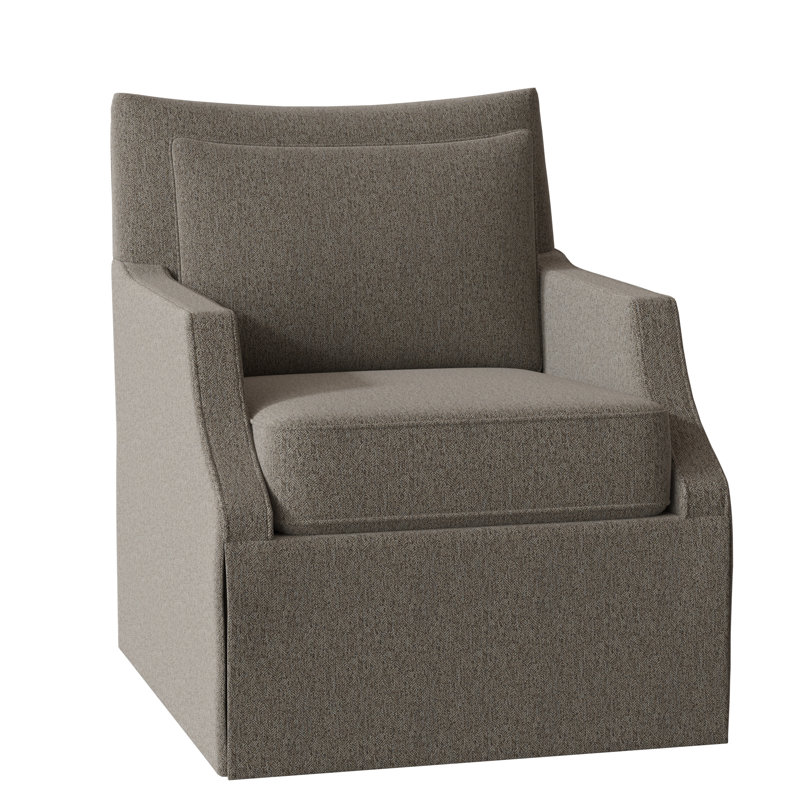 Fauteuil l 29 po Holly, 8794 Polypropylène / oléfine noisette, Amande chamois