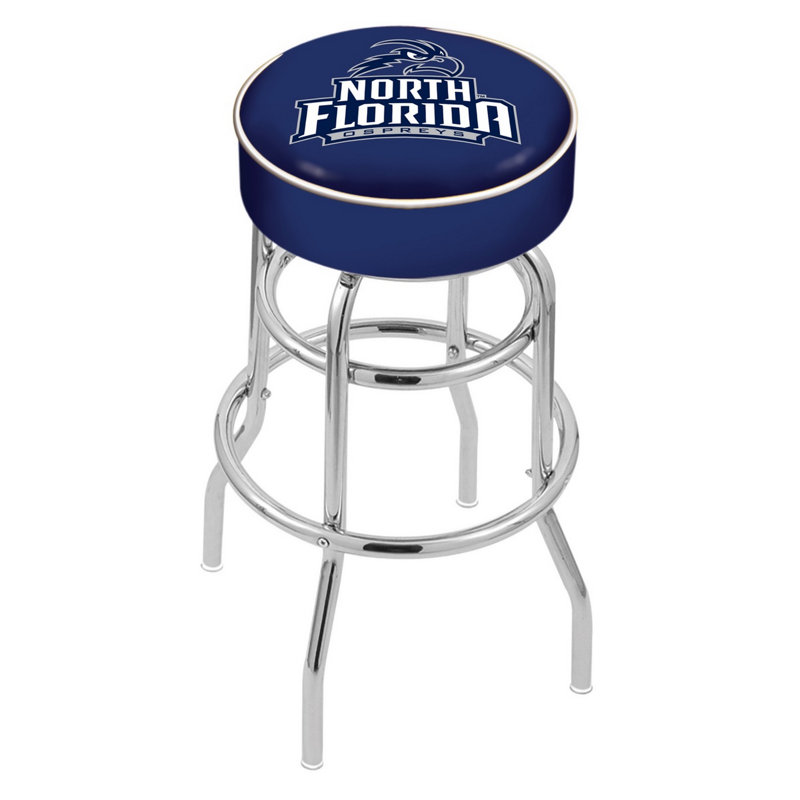 NCAA Swivel Bar & Counter Stool, Bar Stool (30" Seat Height), North Florida