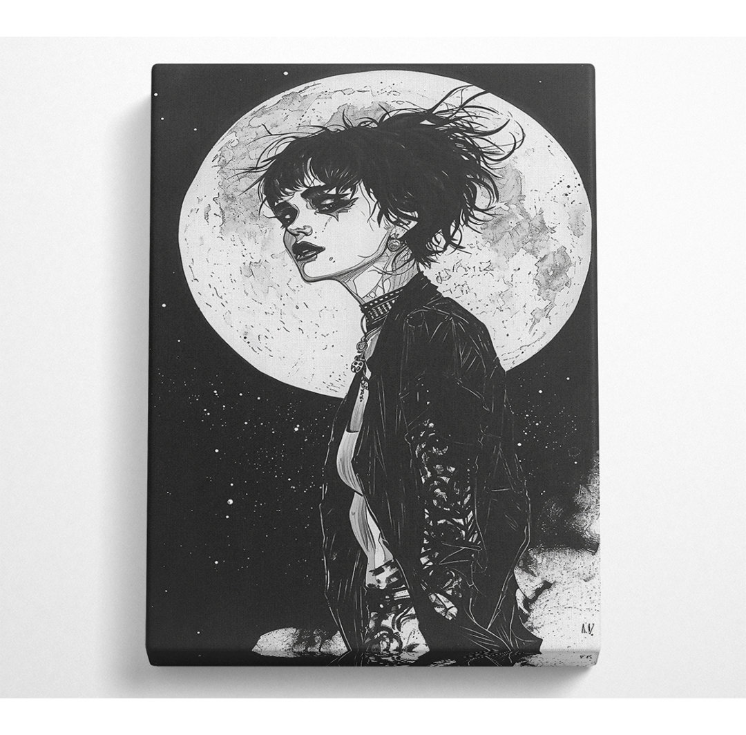 Rebel Moon Girl - Kunstdrucke auf Leinwand