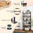Teas 27 " W Iron Shelving Unit