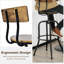 Lesse Swivel Adjustable Height Counter Stool