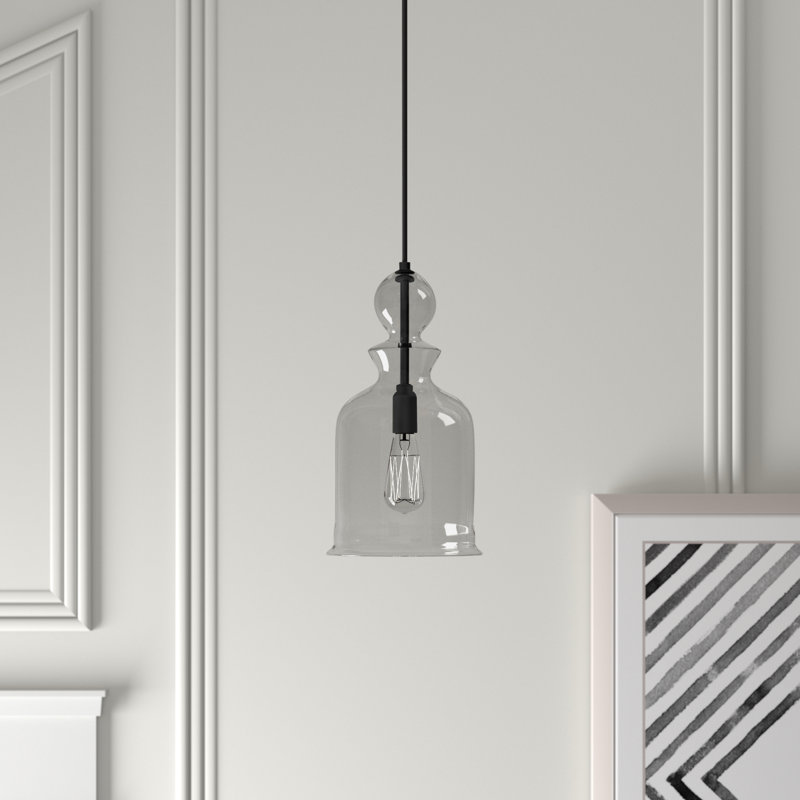 Tilman 1 - Light Single Pendant, Graphite, Smoke