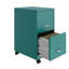  Classeur vertical mobile en métal 18 tiroirs 18 po Turquoise-619045759