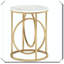 Table d'appoint ronde, élégante et robuste