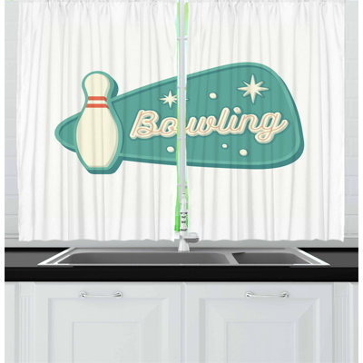 Tailored Kitchen Curtain