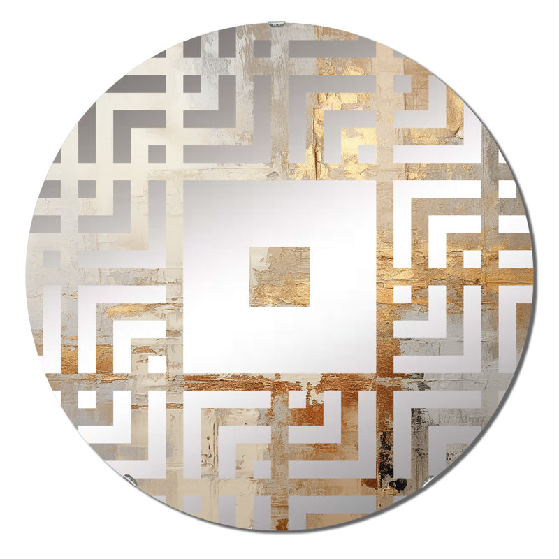 Waldfried - Miroir mural carré, 31,4 po x 31,4 po