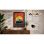 Cruising Into Sunset Retro - Framed Print-2021097864-2021097865