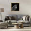 «Jungle Zebra Portrait», art mural encadré par Susan Bryant-378954493-378954491