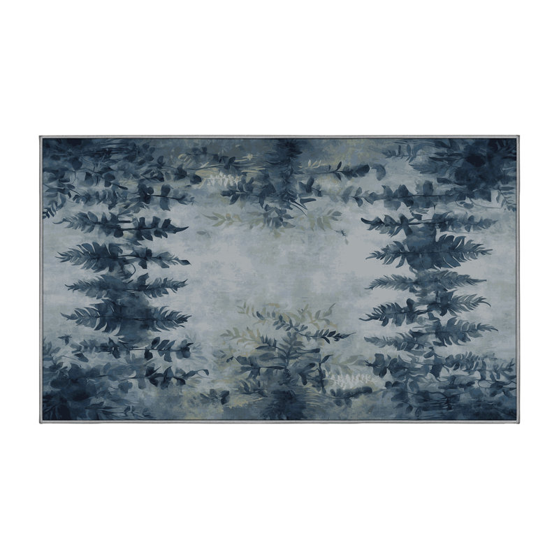 Tapis gris lavable à la machine, Tapis de couloir 2 pi x 5 pi