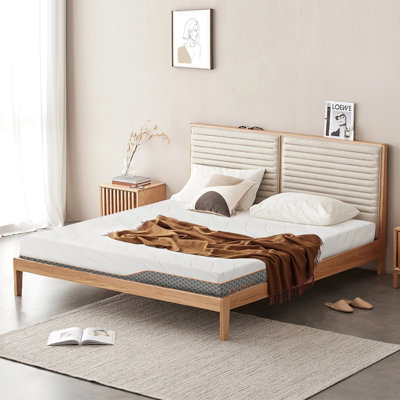 Matelas 12 po en mousse viscoélastique gélifiée avec sommier tapissier