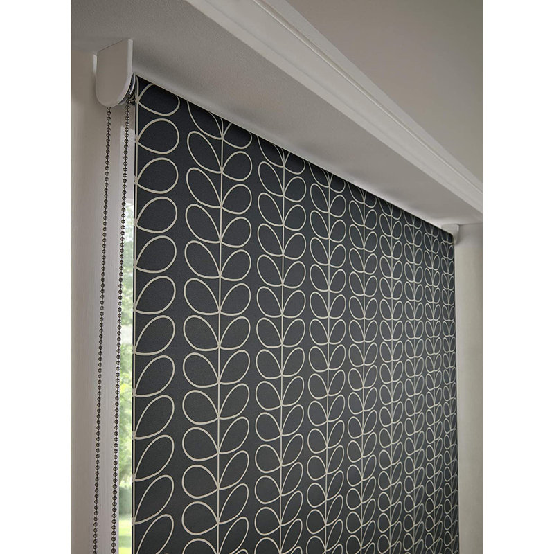 Day and Night Linear Stem Roller Blind, 162 cm L x 60 cm W, Dark Grey