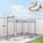Hoop House Greenhouse,Walk-In Tunnel Greenhouse