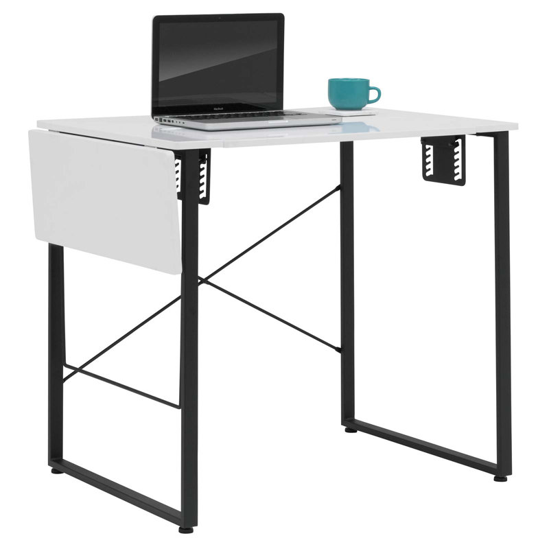Adrianny 104.1cm x 58.4cm Sewing Table with Sewing Machine Platform, White