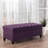 50 In.D X 20.5 In.W 18.3 In.H Purple With Storage - Fabric, Birch Living Room Convenience Item Fabric Chair 50.98D 20.15W 18.30H Legs Comfort-1627735233