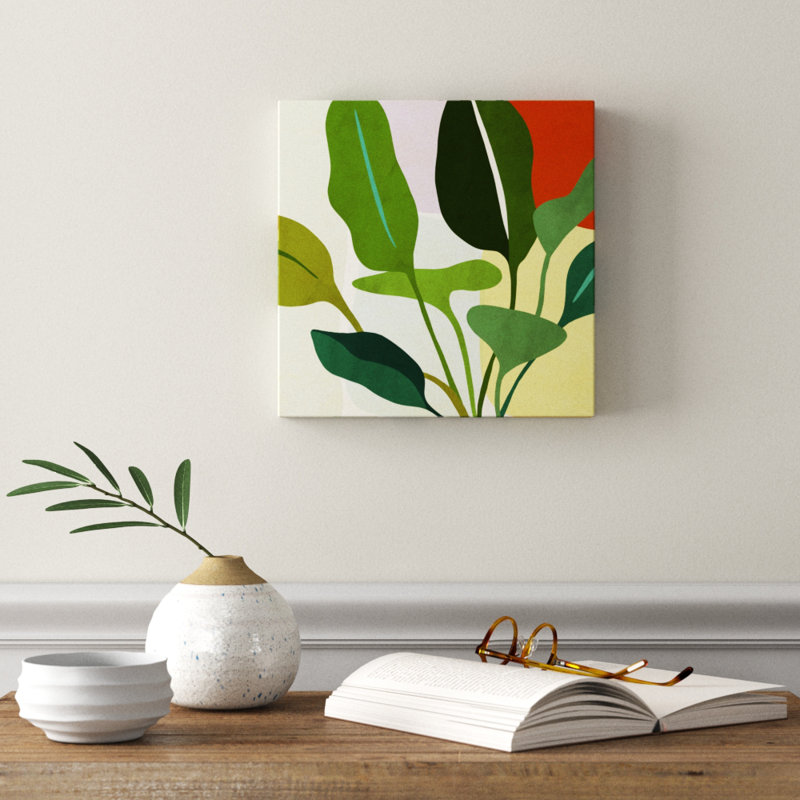 Tropica II by Victoria Borges - Wrapped Canvas Print, 30cm H x 30cm W