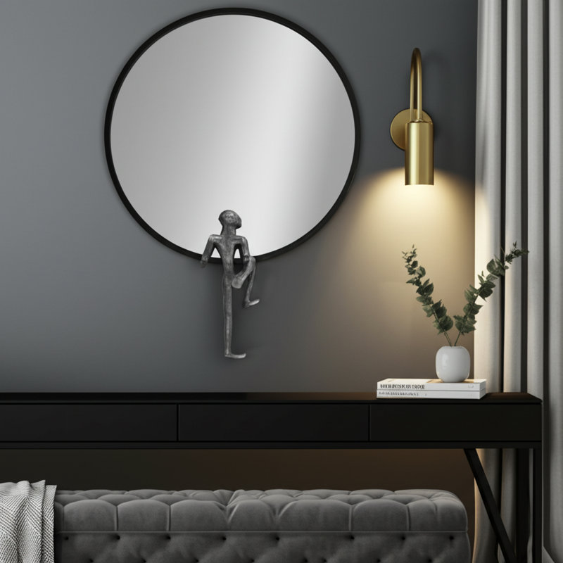 Miroir Piru Glam, Noir