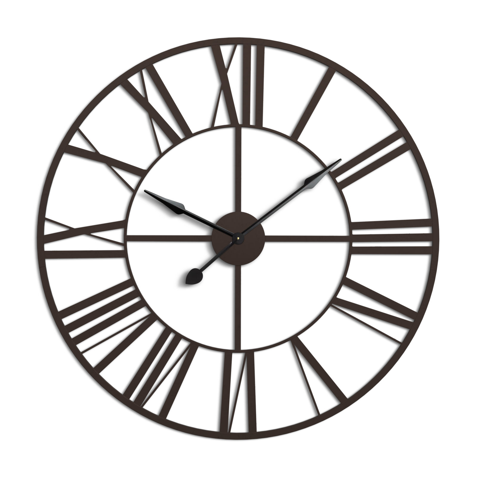 Metal Wall Clock, 40"