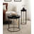 Round Wooden Short Side Table
