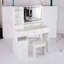 Grand bureau de meuble-lavabo 41 po avec miroir DEL-1182815846
