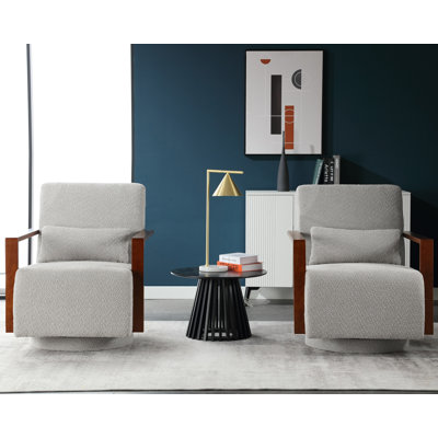 Fauteuil pivotant de 30,51 po CAL117