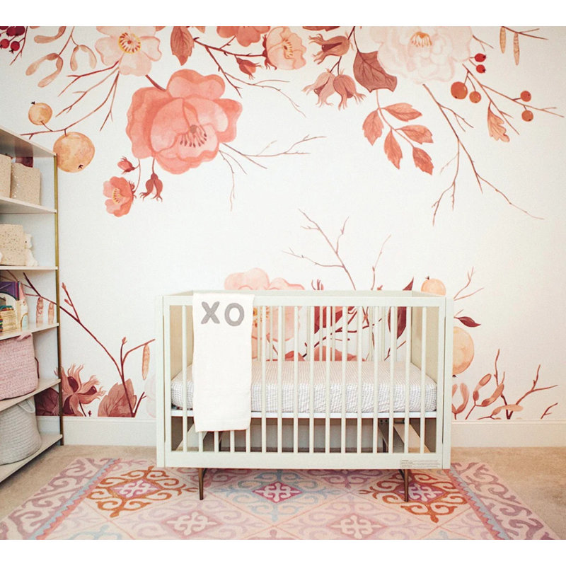 Floral Wallpaper by Kelsey Garrity Riley, Pre-Pasted