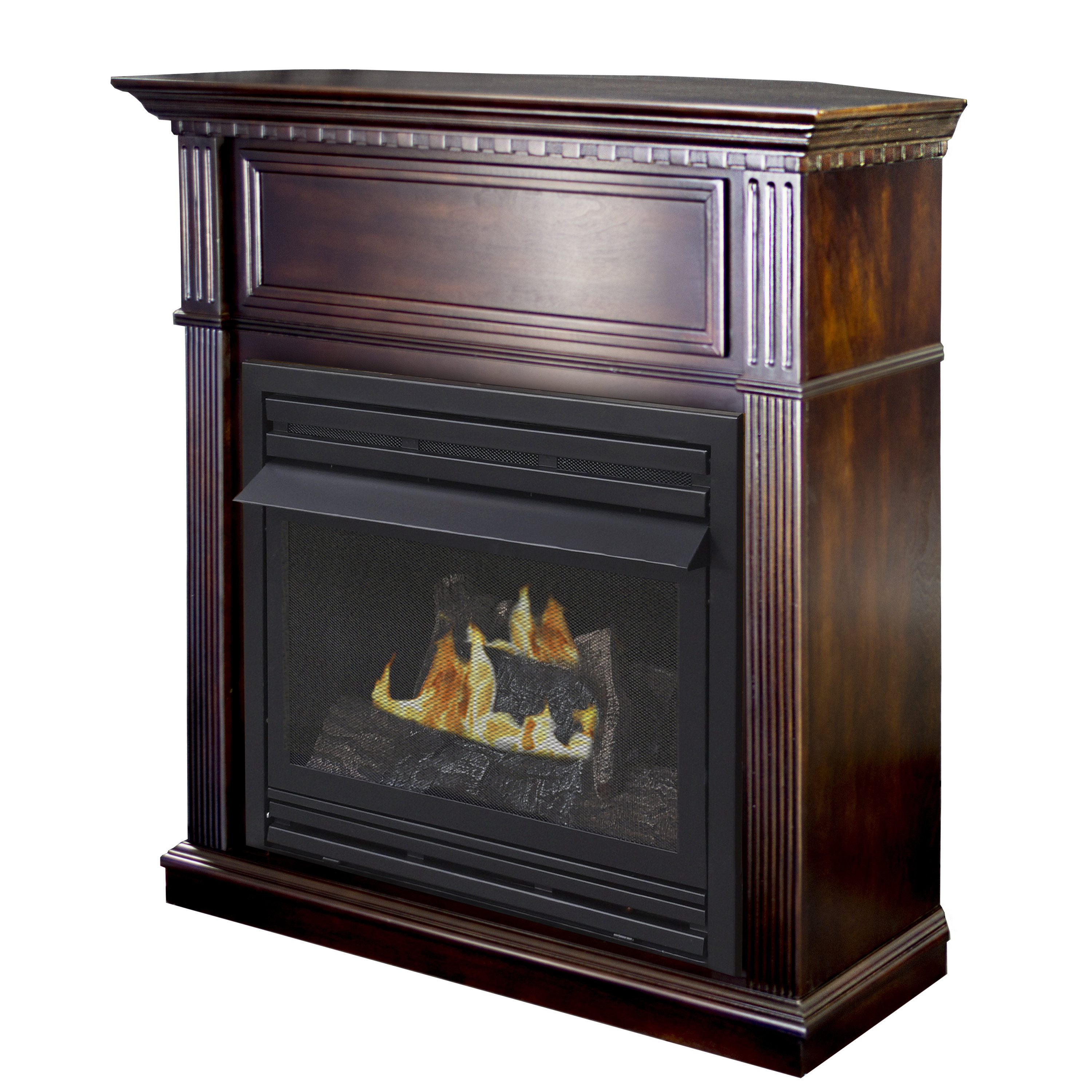 Comfort Glow The Lincolnshire Propane (LP) or Natural Gas(NG) Vent Free  Fireplace, 27,500 BTU Reviews Wayfair