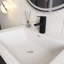 Meuble-lavabo autoportant 24 po avec lavabo en céramique 24 po-75265047
