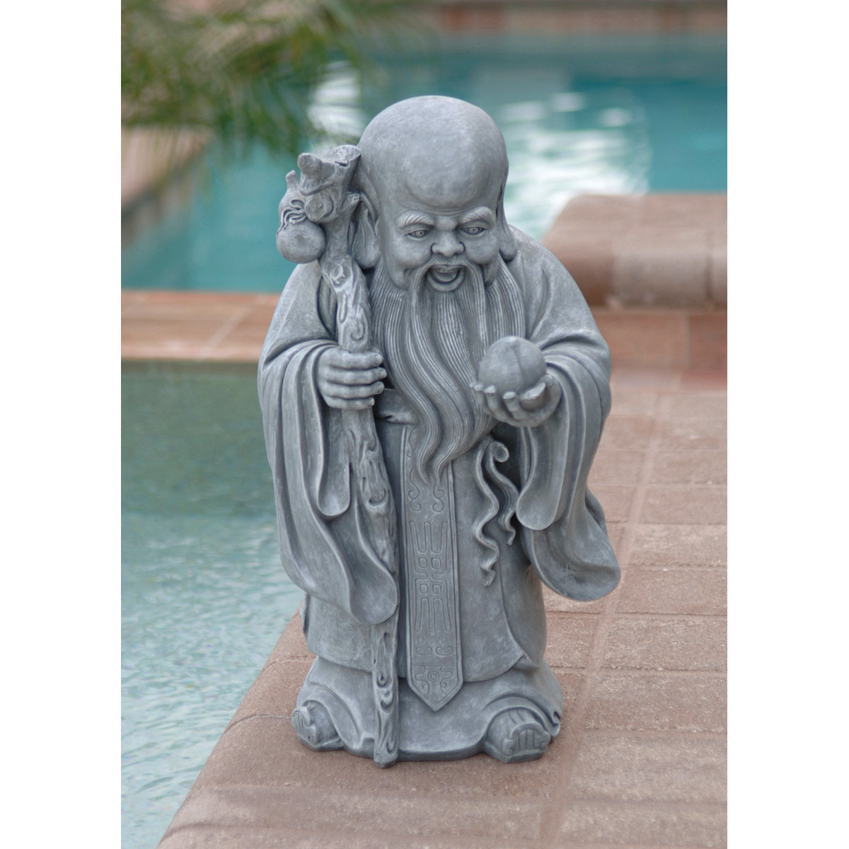 Design Toscano Shou Xin Gong Chinese God of Longevity Statue \u0026 Reviews |  Wayfair, image size:1200x1200