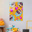 Superbe peinture murale en verre trempé 27,6 po x 39,4 po | 100% verre trempé, épaisseur: 0,16 pouce | Décoration élégante pour le salon ou le bureau, durable et facile à nettoyer, idée de cadeau parfaite