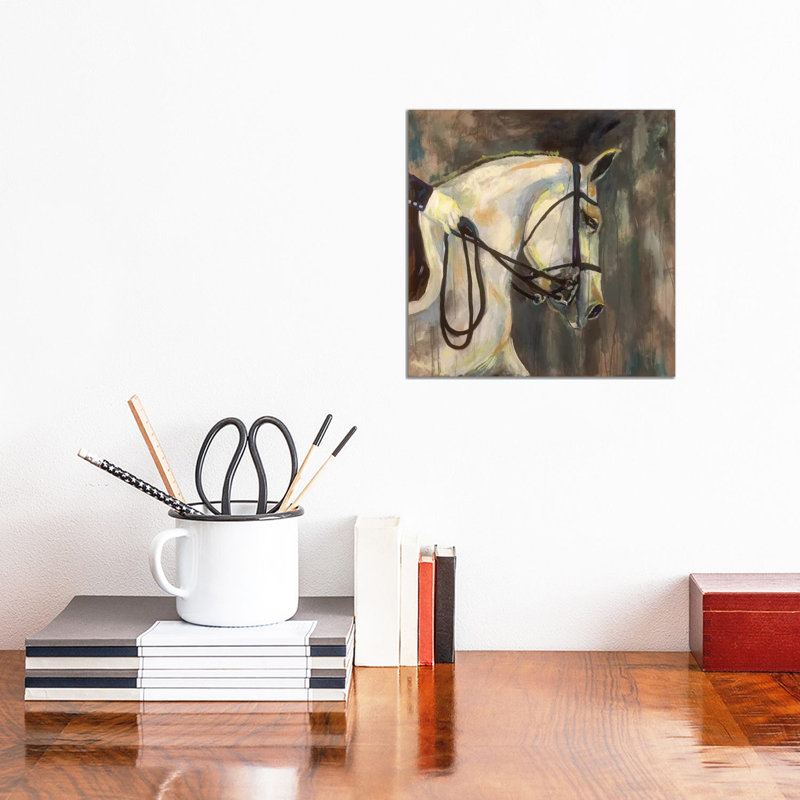 Dressage II by Jeanette Vertentes - Wrapped Canvas Gallery-Wrapped Canvas Giclée, 30.48cm H x 30.48cm W