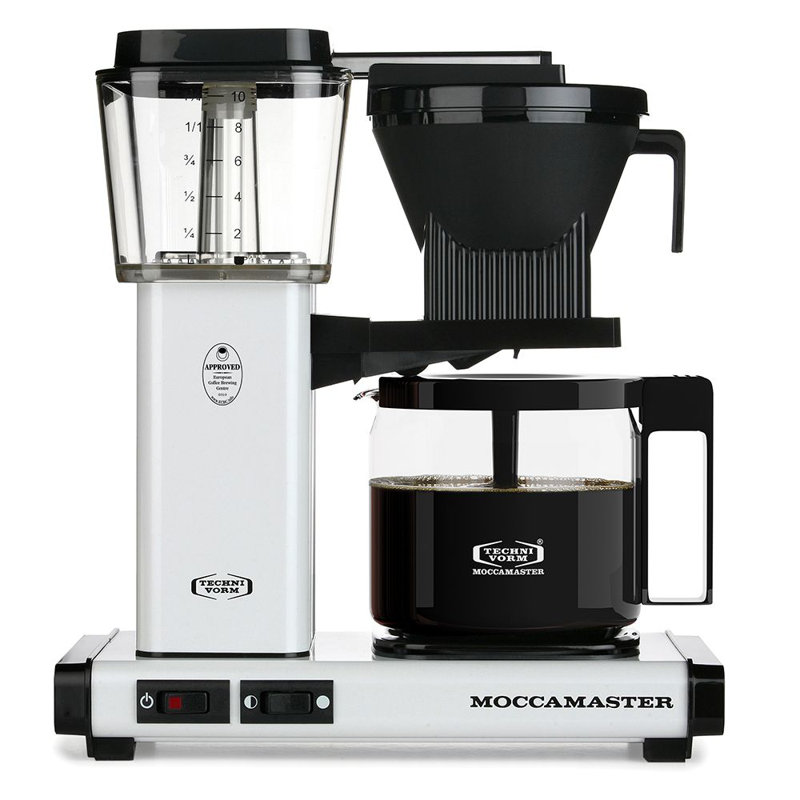 Cafetière 10 tasses Moccamaster, Blanc
