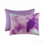 Ensemble d'édredon à imprimé de teinture sur nœuds double / grand avec coussin décoratif-133140018