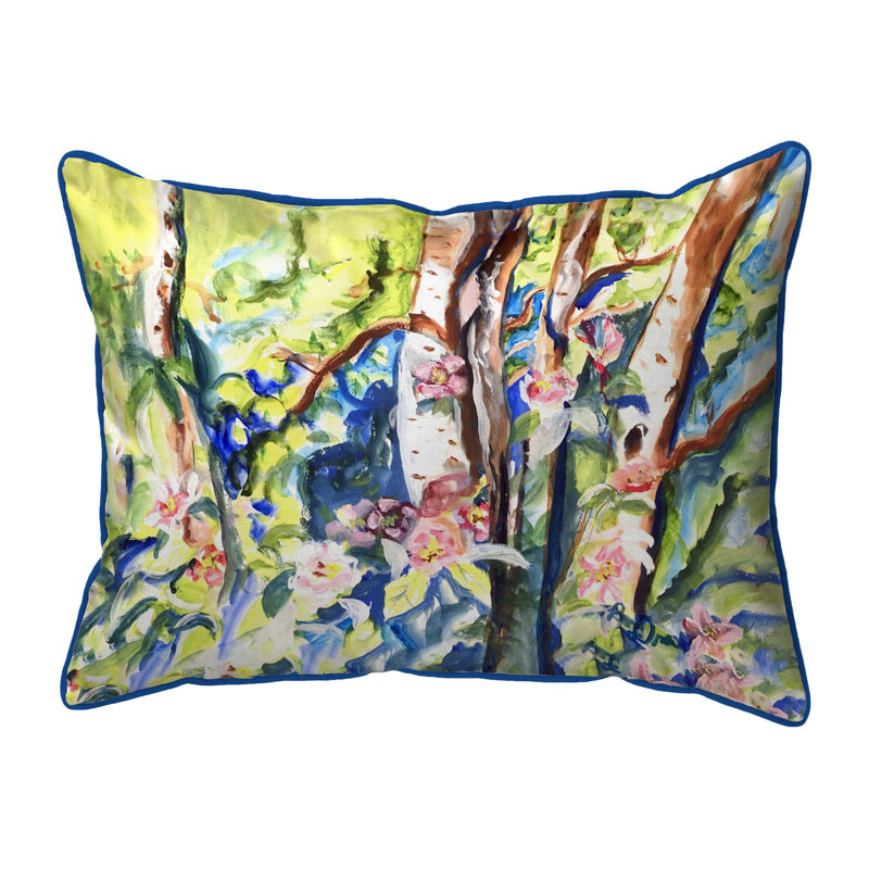 Outdoor Throw Pillow, 16" H x 20" W